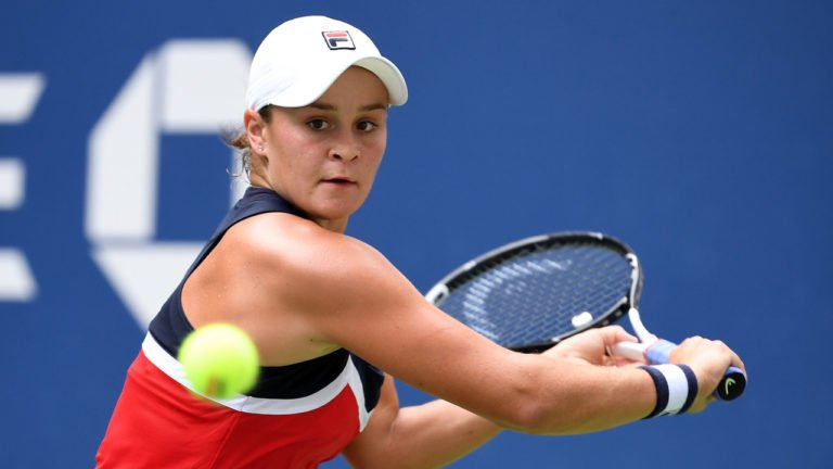 20180902 Ashleigh Barty v Karolina Pliskova - Day 7