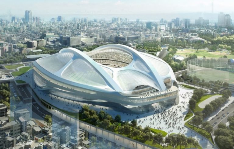 estadio nacional de Japón