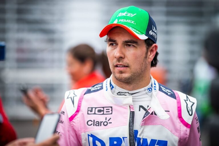 checo perez positivo